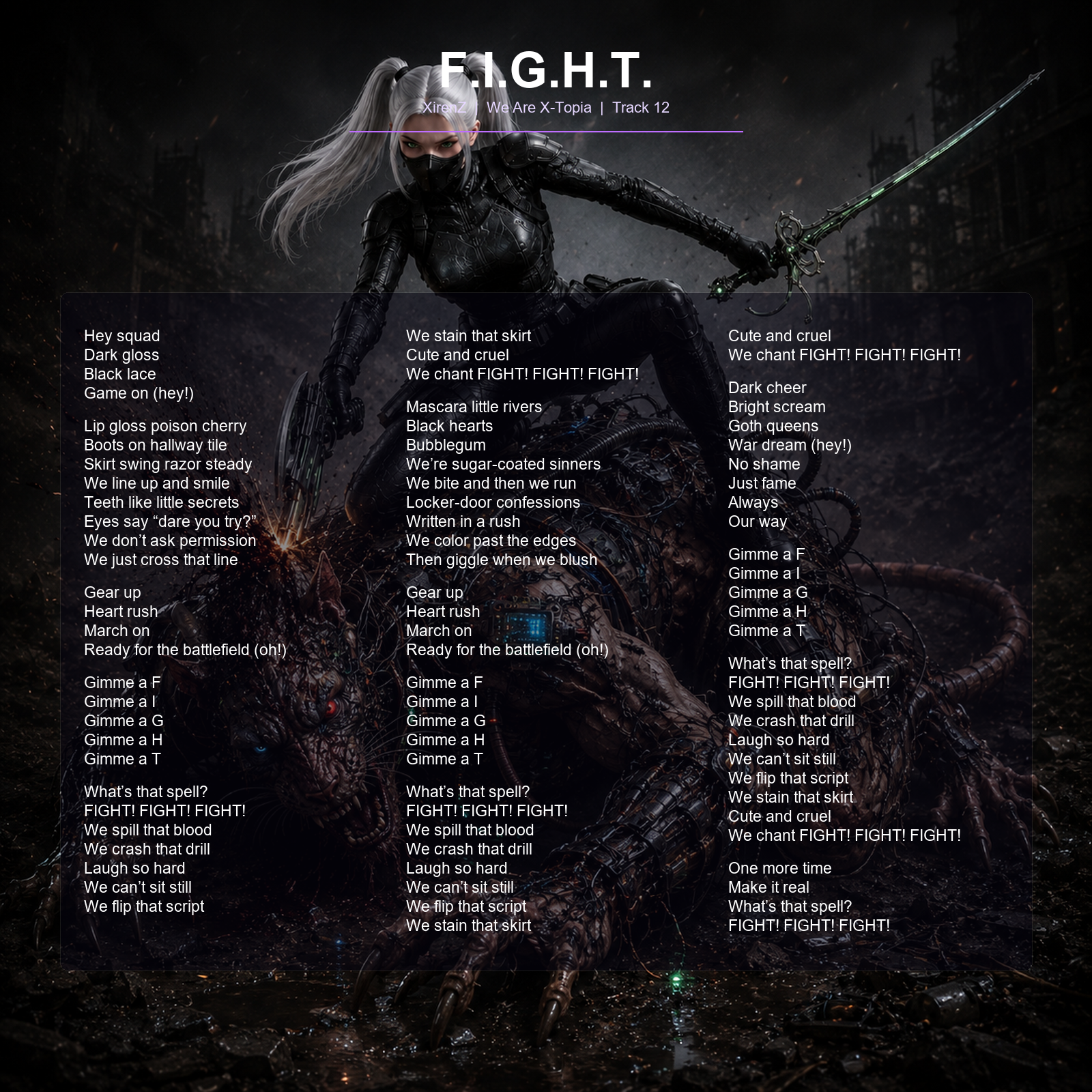 12 - F.I.G.H.T